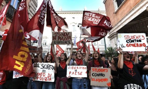 Italia y un proyecto antisocial y represivo El Gobierno Meloni criminaliza la protesta social